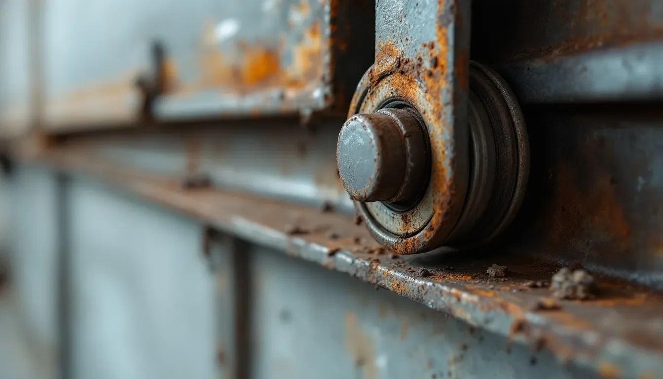 Garage Door Pulley Replacement in Tulsa