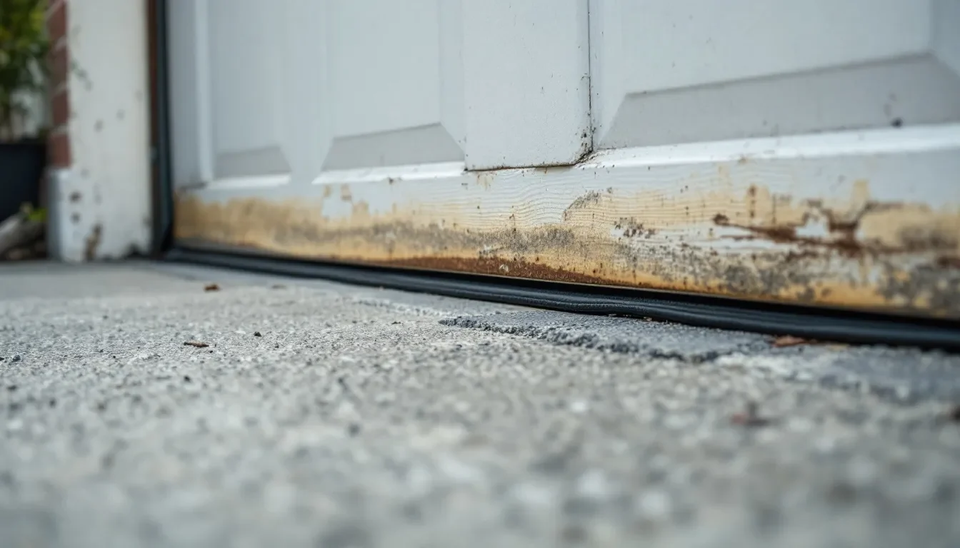 Sagging Garage Door Repair in Tulsa