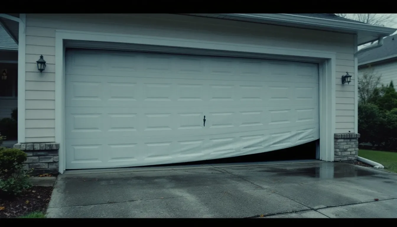 Wooden Garage Door Repair in Tulsa